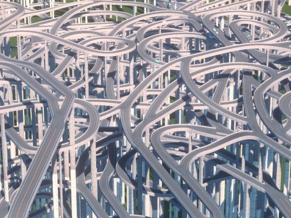 128 полос без пробок: игрок Cities: Skylines построил идеальную развязку