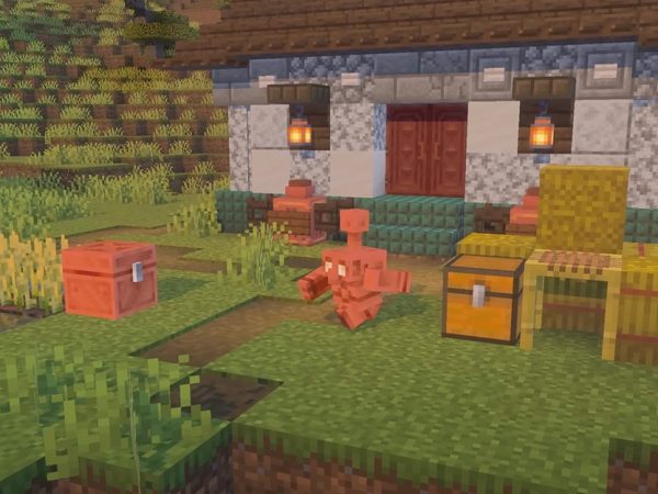 Медный голем в Minecraft — не просто моб, а ваш новый логистический помощник
