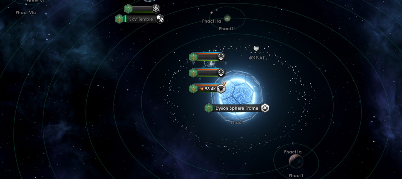 Stellaris: Павшая Империя решила умереть, строя Сферу Дайсона
