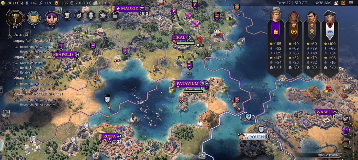 Civilization 7 готовит режим “Коллапс”: переходы между эпохами станут кризисом для игроков