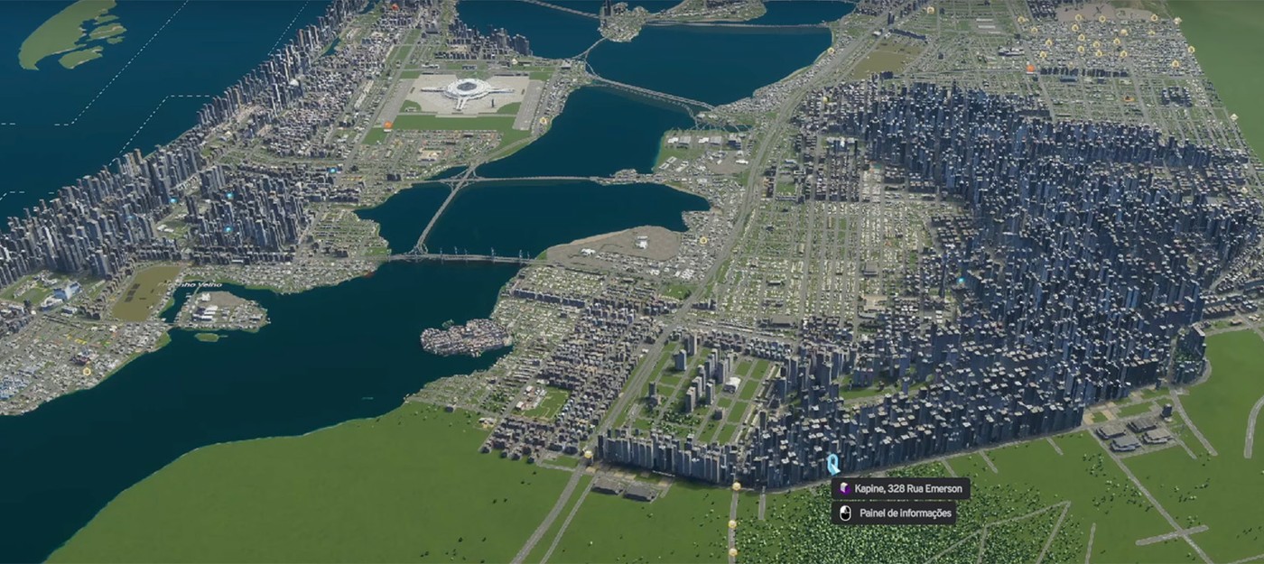 Город без сна: игрок построил мегаполис на 1,6 млн жителей в Cities: Skylines 2