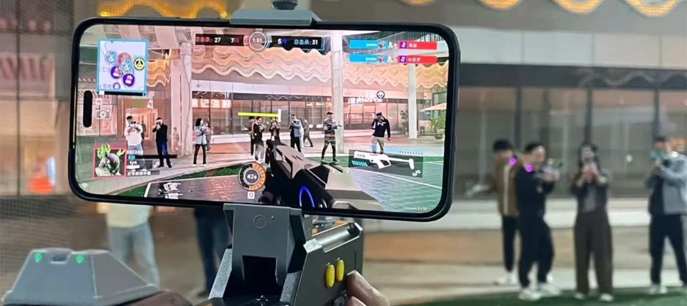 В Китае торговые центры превращают в AR-арены королевских битв