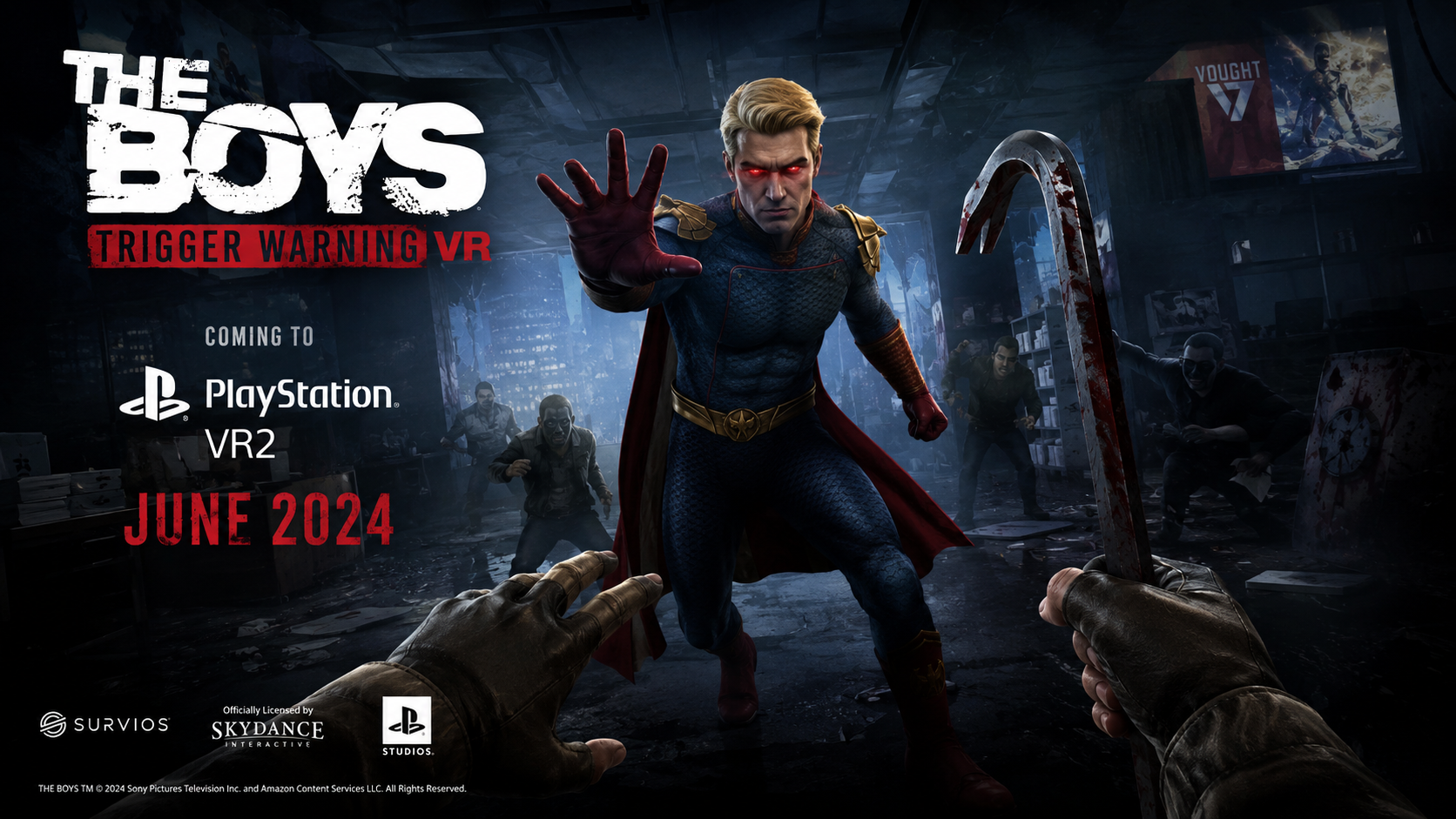 The Boys: Trigger Warning выйдет на PSVR 2 уже в июне