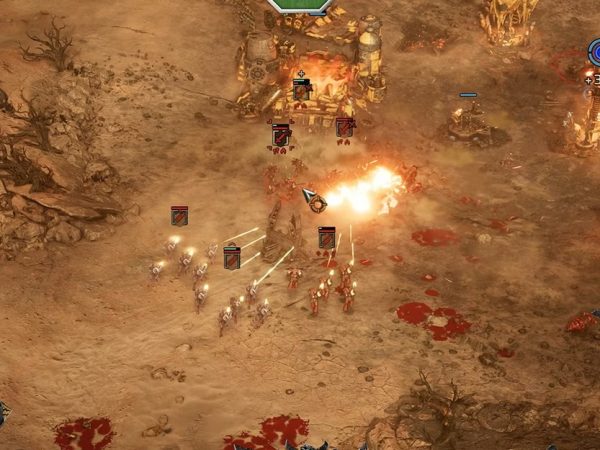 15 минут геймплея Dawn of War 4: масштабное сражение Космодесанта против Орков