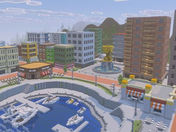 Серный куб превратил Minecraft в игровую платформу: внутри появились гольф, Breakout и десятки мини-игр
