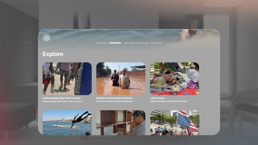 Acute Immersive: White-Label-Apps für visionOS für immersives Video