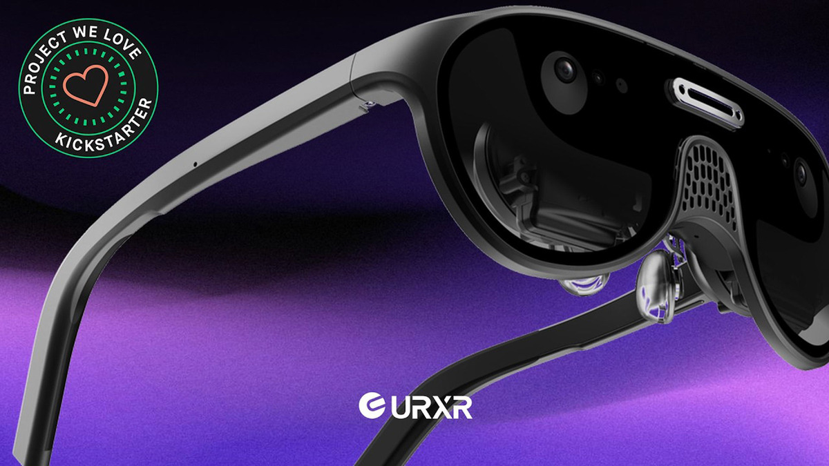 URXR One от Unseen Reality собрала более $1,2 млн на Kickstarter — это XR-очки, которые заменяют монитор