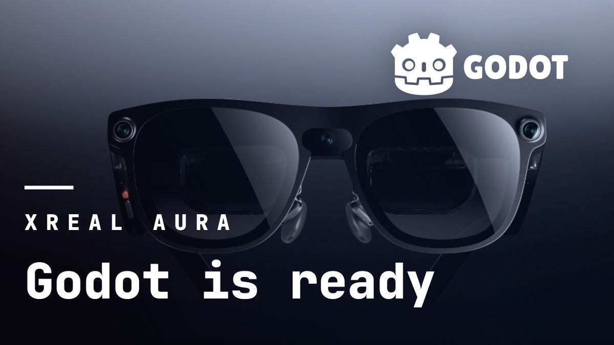 Редактор Godot и пространственные приложения выходят на XREAL AURA