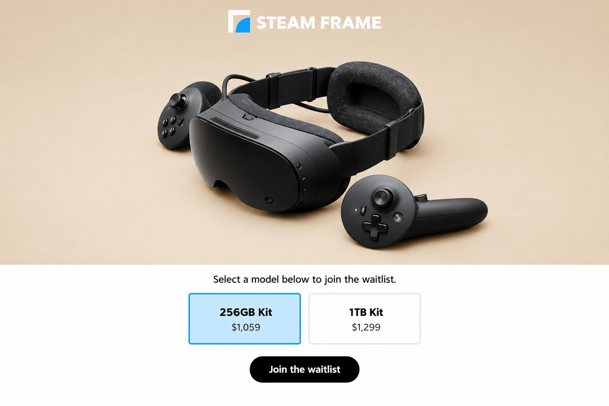 Черга попередніх замовлень Steam Frame простягнулася до 2027 року