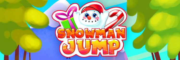 Портфолио: дизайн игры Christmas Snowman Jump 2