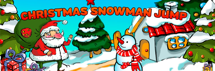 Игра Снеговик спасает Новый Год или Christmas Snowman Jump