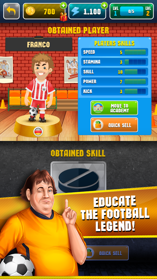 Soccer Academy Simulator