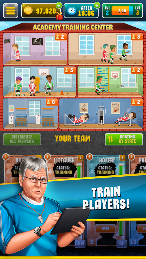 Soccer Academy Simulator