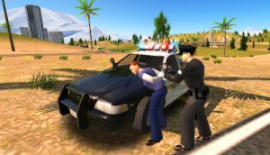 Crime City Police Car Driver