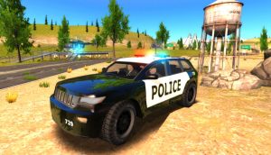 Crime City Police Car Driver