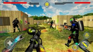 Paintball Shooting Arena: Real Battle Field Combat
