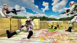Paintball Shooting Arena: Real Battle Field Combat