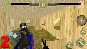 Paintball Shooting Arena: Real Battle Field Combat