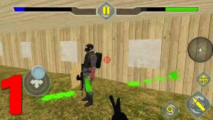Paintball Shooting Arena: Real Battle Field Combat